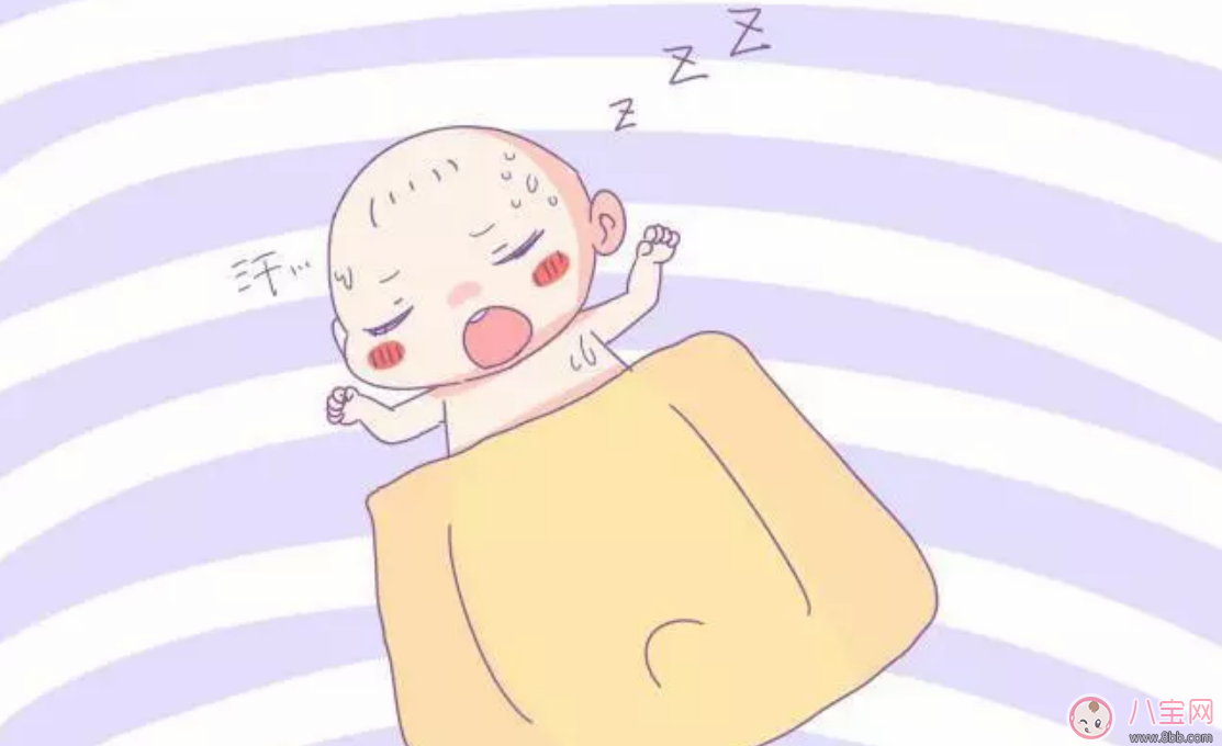 为什么宝宝一睡着就满头大汗 宝宝一睡觉就出汗身体缺什么