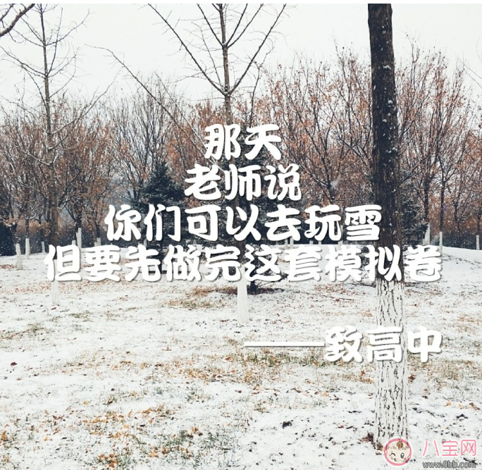 2018年第一次下雪说说朋友圈 2018下雪发什么朋友圈配什么图片好