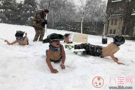 鹰爸式教育可不可取 2018鹰爸何烈胜雪地裸训幼儿