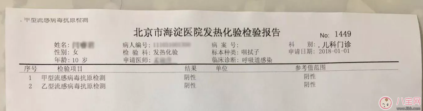 孩子在医院怎么知道他得的是流感 孩子是流感怎么照顾