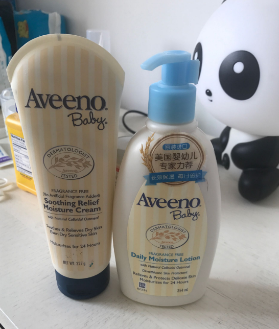 Aveeno润肤乳深蓝色浅蓝色区别 Aveeno婴儿润肤乳好不好用