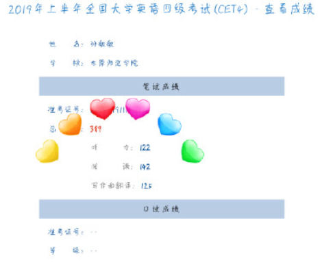 2019四六级朋友圈晒分的说说配图 如何在朋友圈晒四六级成绩