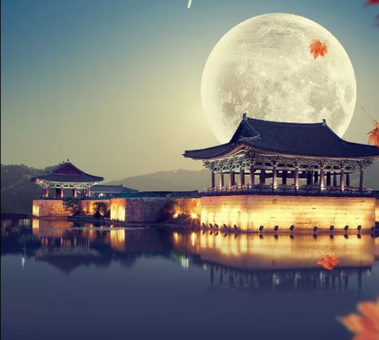 形容中秋节圆月的唯美句子说说形容月亮又大又圆的优美句子