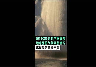 万名科学家警告气候紧急情况是怎么回事 气候紧急恶化的原因是什么