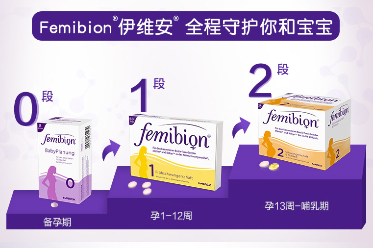 femibion|伊维安叶酸多少钱伊维安0段孕妇专用叶酸好不好