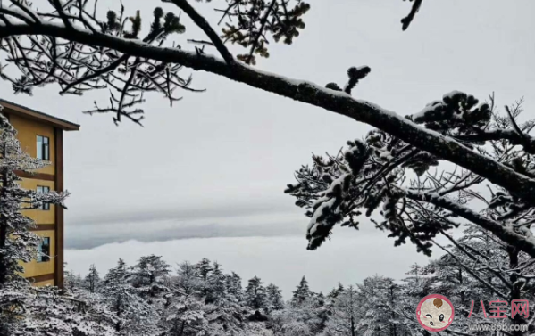 峨眉山下雪了的朋友圈说说 欣赏峨眉山雪景的说说句子