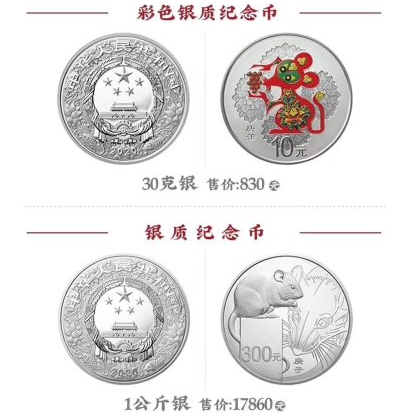 2020|2020鼠年贺岁金银币多少钱 2020鼠年金银币怎么获得