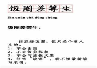 饭圈才能get到的梗是什么 有哪些梗是饭圈才能get到的