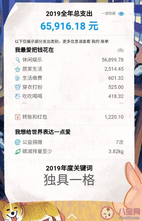 2019|2019支付宝年账单在哪看 2019支付宝年度账单入口位置