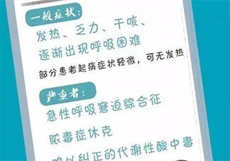 如何判断自己是否感染新型冠状病毒 新型冠状病毒有哪些症状和表现