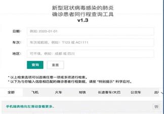 查询新型肺炎患者同程网站 怎么查询自己同程有没有感染新型冠状病毒肺炎