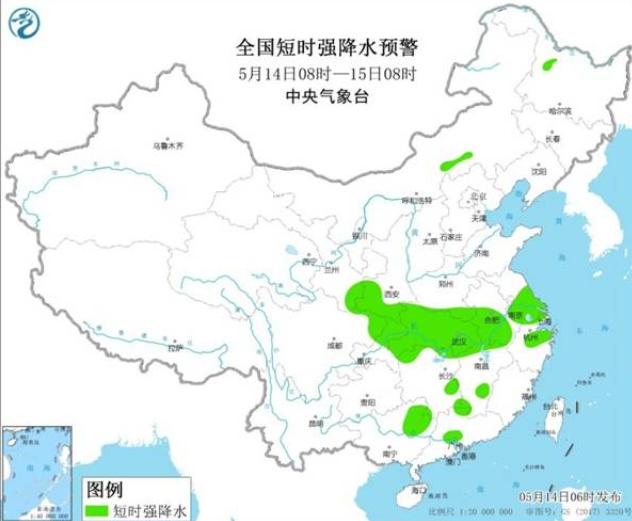 9省区部分地区或有雷暴大风或冰雹 2021年梅雨季节持续多久