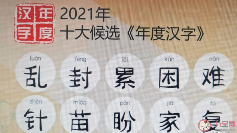 盼当选马来西亚2021年度汉字 为什么盼字当选