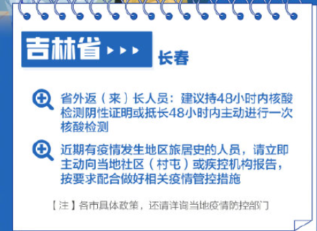 过年回家需要做核酸吗 31个省区市春节返乡政策汇总