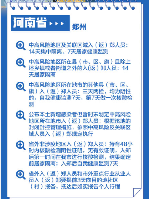 过年回家需要做核酸吗 31个省区市春节返乡政策汇总