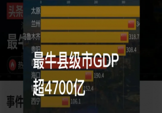 最牛县级市2021年GDP超4700亿是哪个县 江苏昆山为什么这么牛