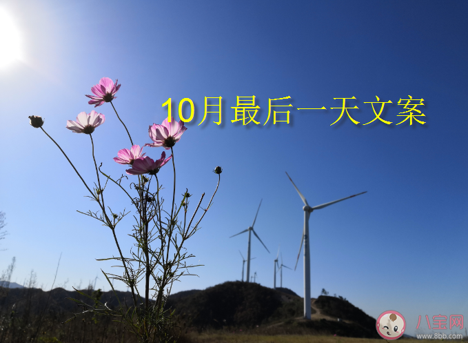 10月最后1天朋友圈文案句子 10月最后1天文案说说大全