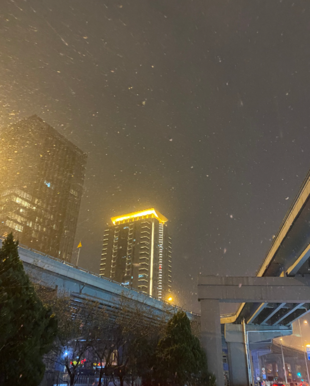 冷空气发威上海已见初雪 初雪为什么很浪漫