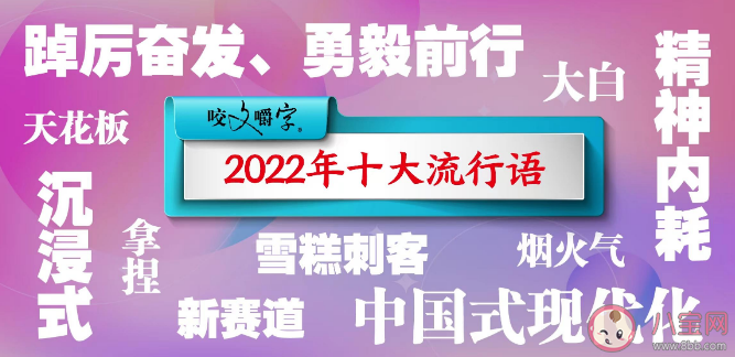 咬文嚼字发布2022年十大流行语 2022年十大流行语含义解读