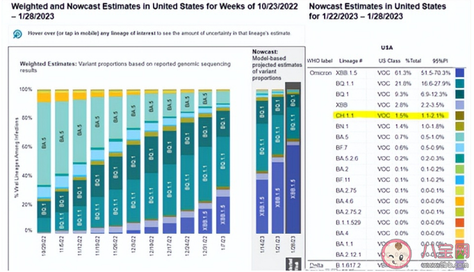 奥密克戎新变种CH.1.1致病力怎么样 CH.1.1传染性高吗