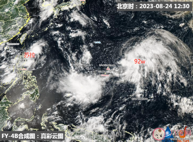 台风苏拉生成 苏拉会影响哪些地方